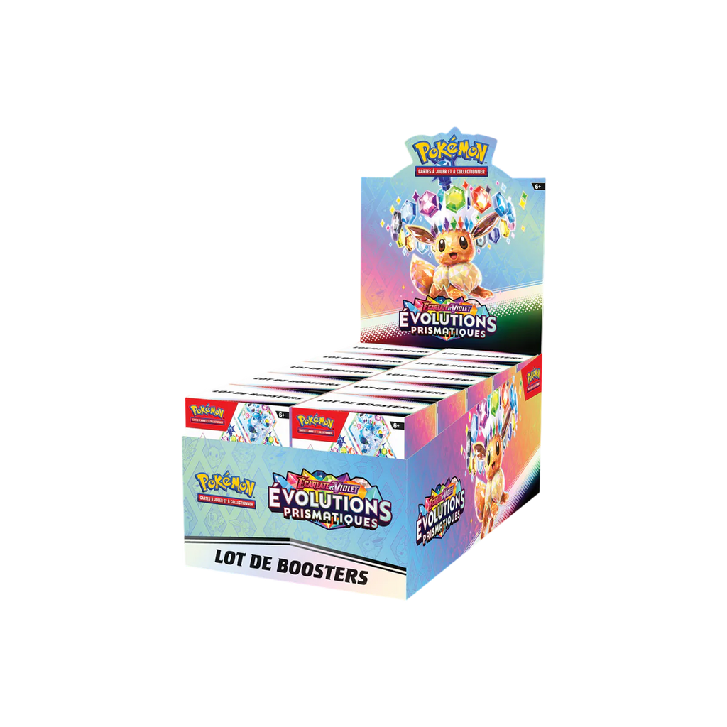 Pokémon -  Display de Bundle d'Évolutions Prismatiques - EV8.5