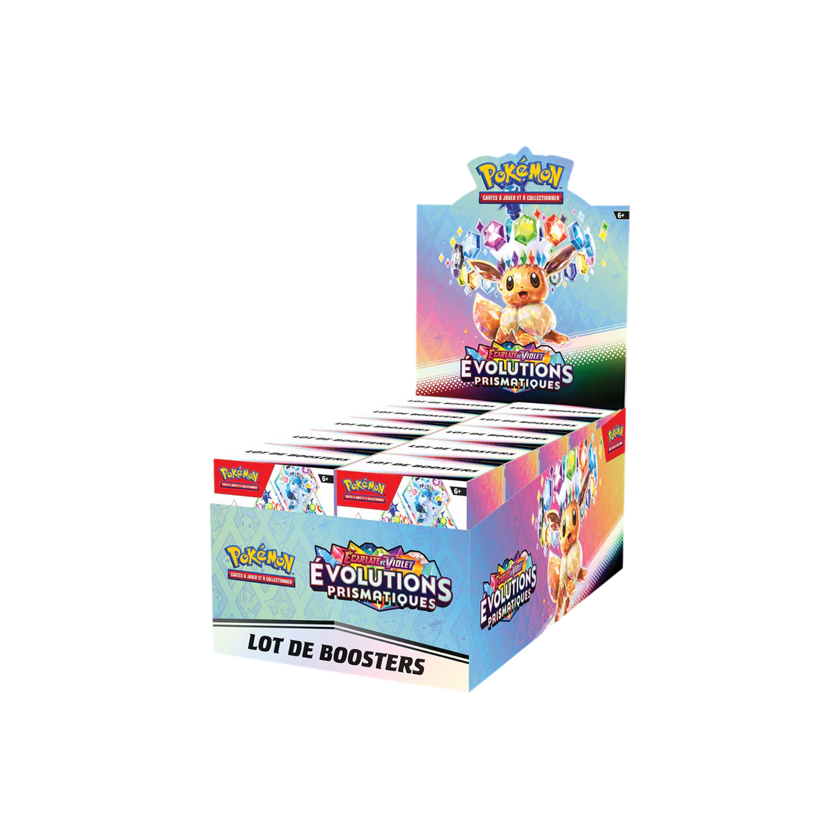 Pokémon -  Display de Bundle d'Évolutions Prismatiques - EV8.5