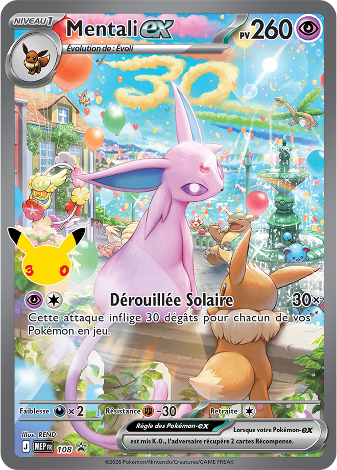 Pokémon – Collection Ultra-Premium Célébration 30 Ans – Journée ou Soirée – Français