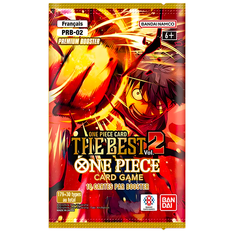 One Piece – Display PRB02 – Premium Booster The Best Vol.2 – Boîte de 20 Boosters Français