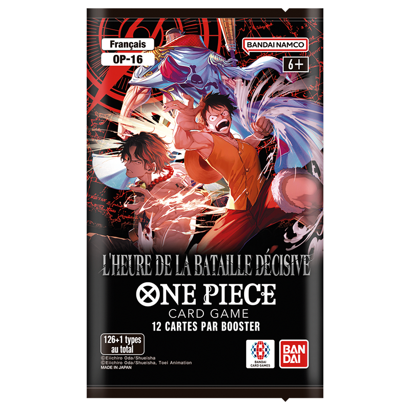 One Piece – Display 24 Boosters L'Heure de la Bataille Décisive – OP16 – Français