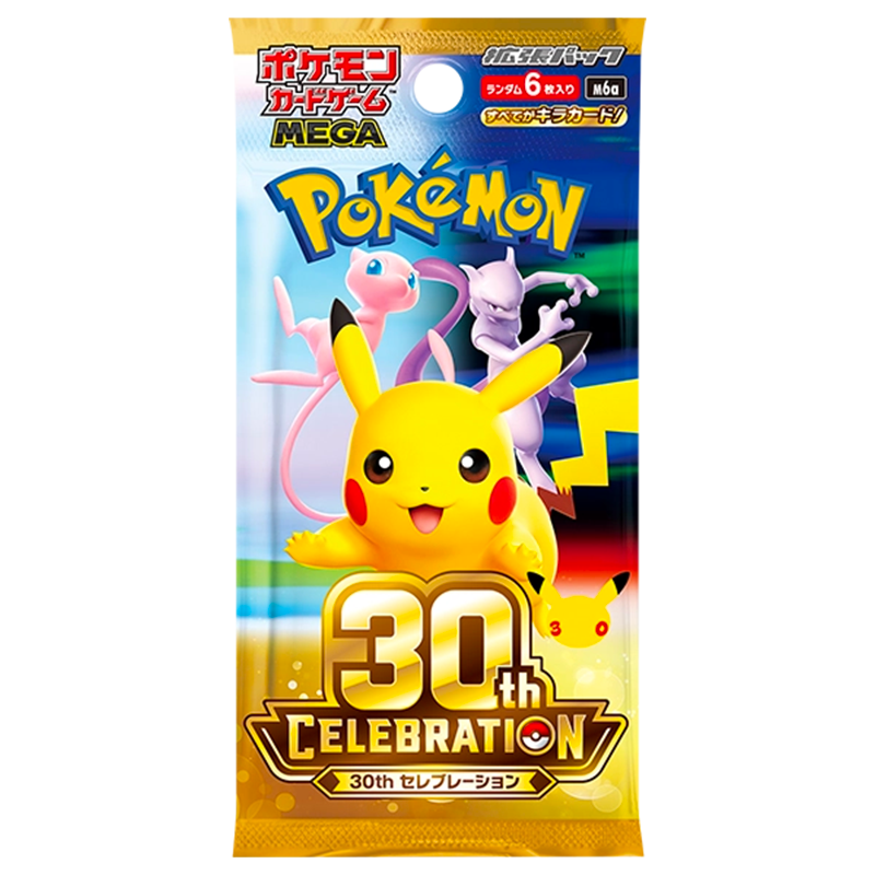 Pokémon – Display 20 Boosters 30th CELEBRATION – M6A – Japonais