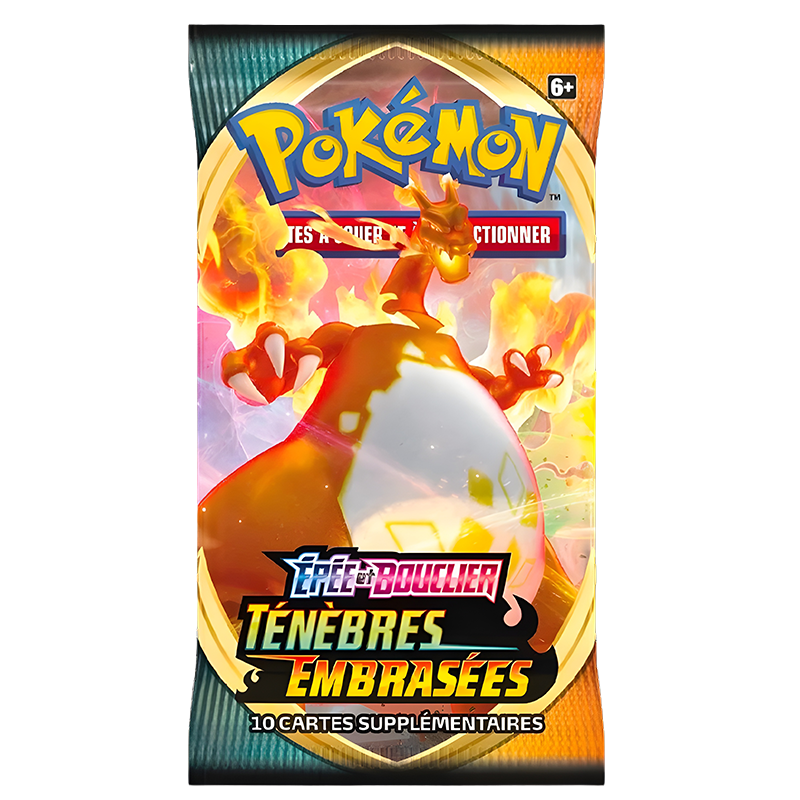 Pokémon – Booster de Ténèbres Embrasées - EB03 – Français – Non Pesé / Non Trié