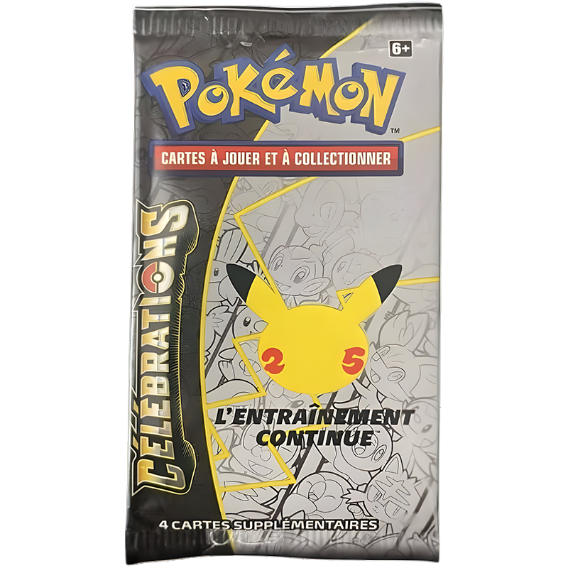 Pokémon – Booster de Célébrations - EB07.5 – Français – Non Pesé / Non Trié