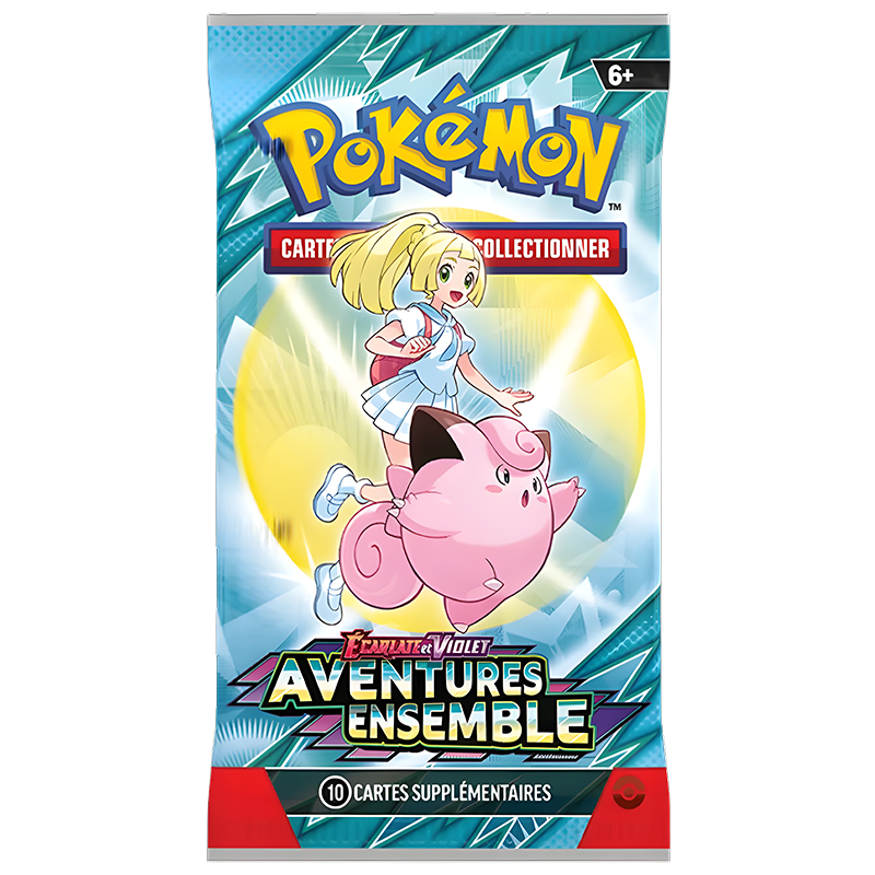 Pokémon – Booster d'Aventures Ensemble - EV09 – Français – Non Pesé / Non Trié