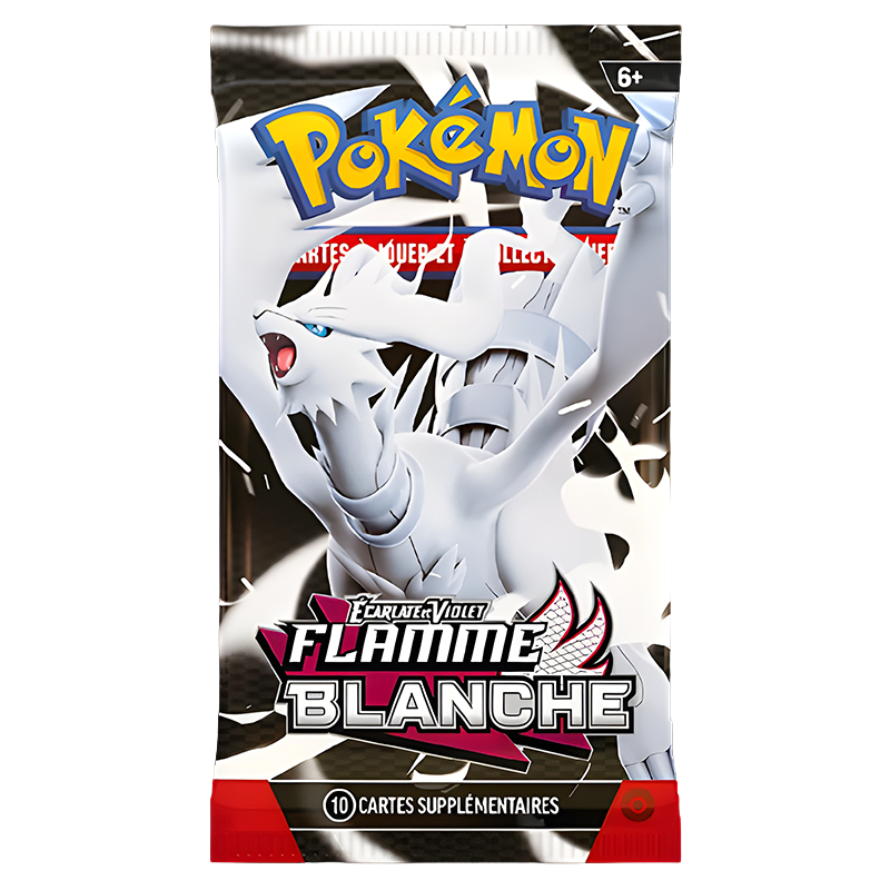 Pokémon – Booster de Flamme Blanche - EV10.5 – Français – Non Pesé / Non Trié