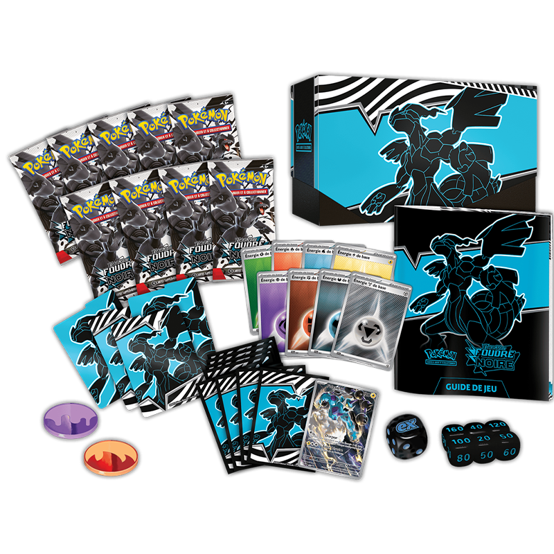 Pokémon – Coffret Dresseur Élite de Foudre Noire - EV10.5 – Zekrom - Français