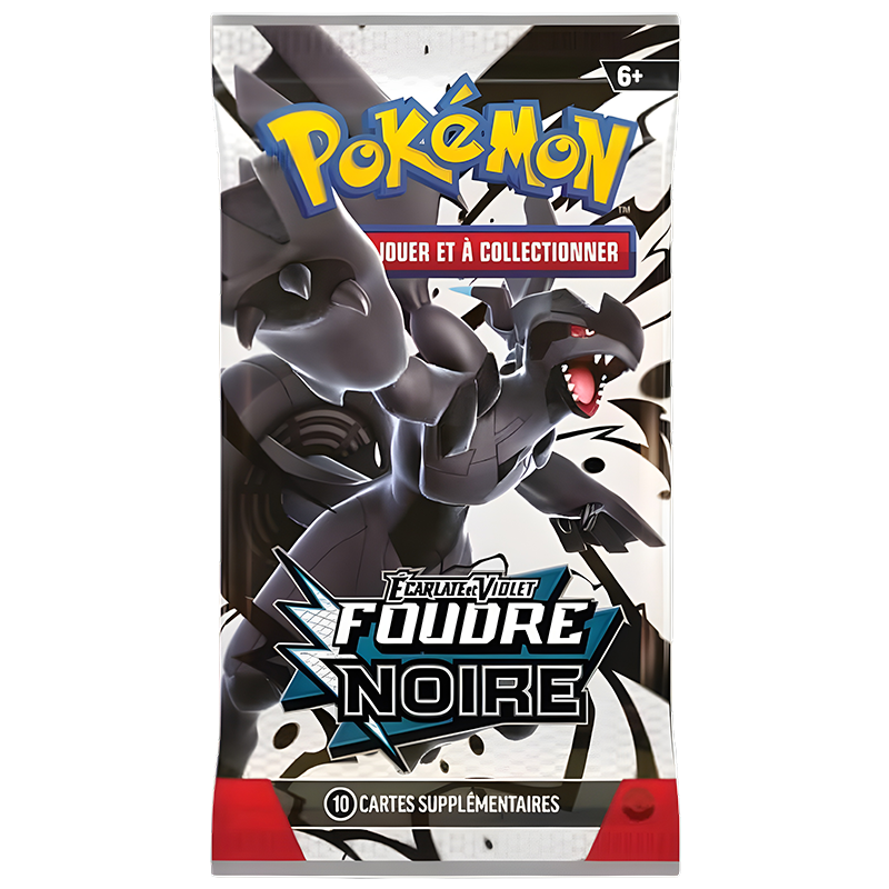 Pokémon – Booster de Foudre Noire - EV10.5 – Français – Non Pesé / Non Trié