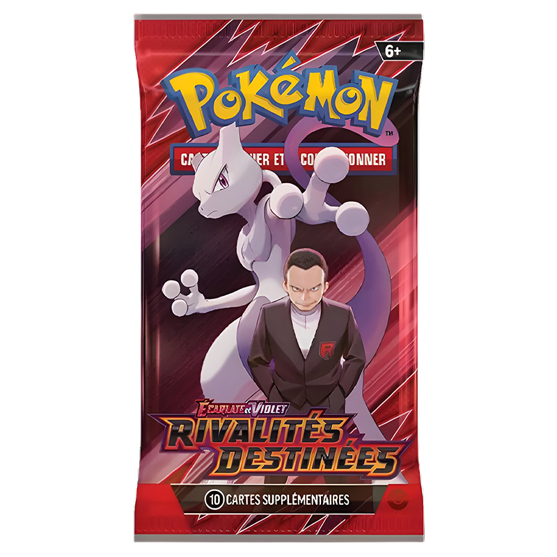 Pokémon – Booster de Rivalités Destinées - EV10 – Français – Non Pesé / Non Trié