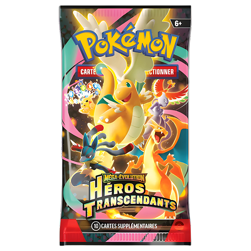 Pokémon – Booster de Héros Transcendants - ME2.5 – Français – Non Pesé / Non Trié