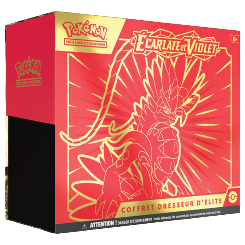 Pokémon – Coffret Dresseur Élite d'Écarlate et Violet - EV01 – Koraidon - Français