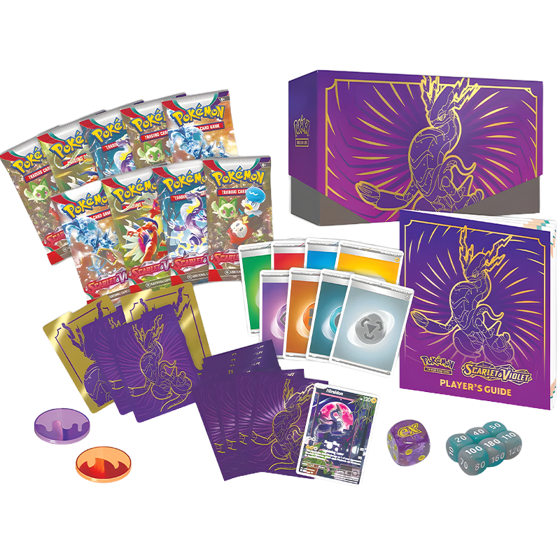 Pokémon – Coffret Dresseur Élite d'Écarlate et Violet - EV01 – Miraidon - Français