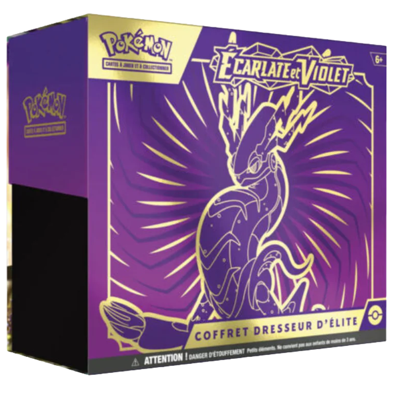 Pokémon – Coffret Dresseur d'Élite Écarlate et Violet – EV01 – Miraidon – Français