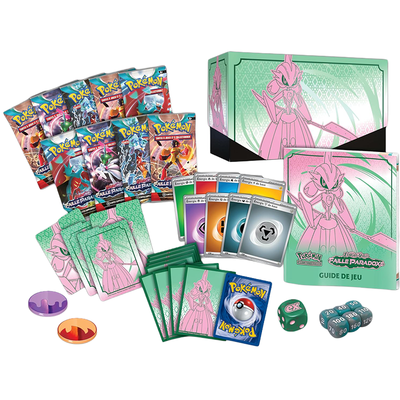 Pokémon – Coffret Dresseur Élite de Faille Paradoxe - EV04 – Garde-de-Fer - Français