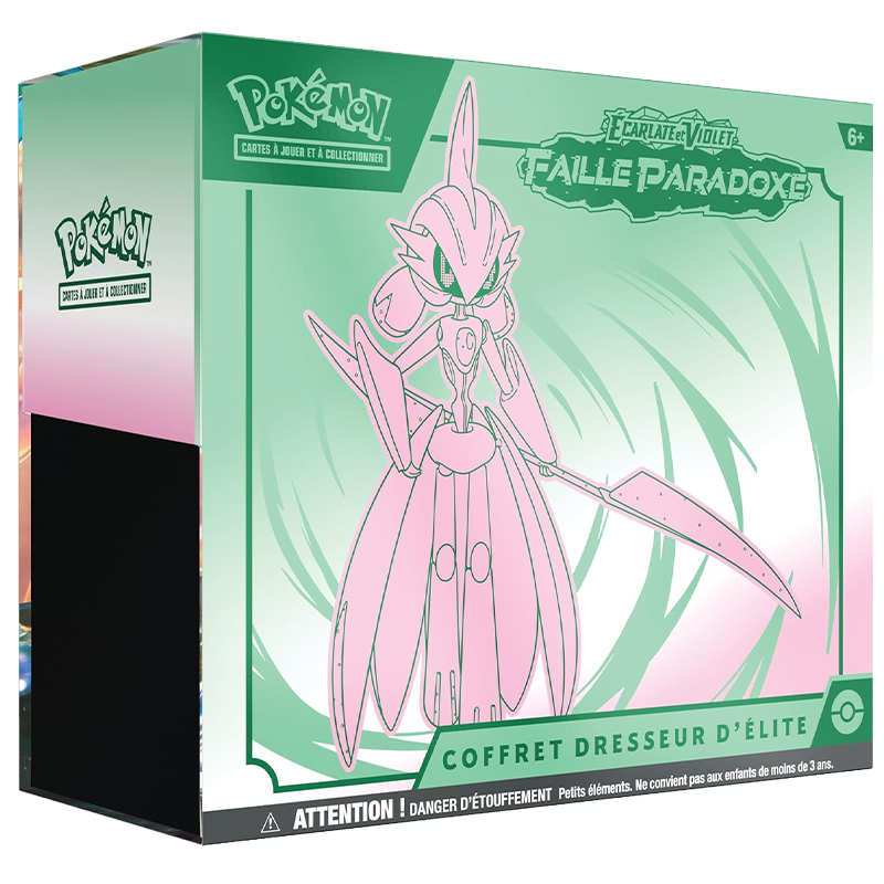 Pokémon – Coffret Dresseur Élite de Faille Paradoxe - EV04 – Garde-de-Fer - Français