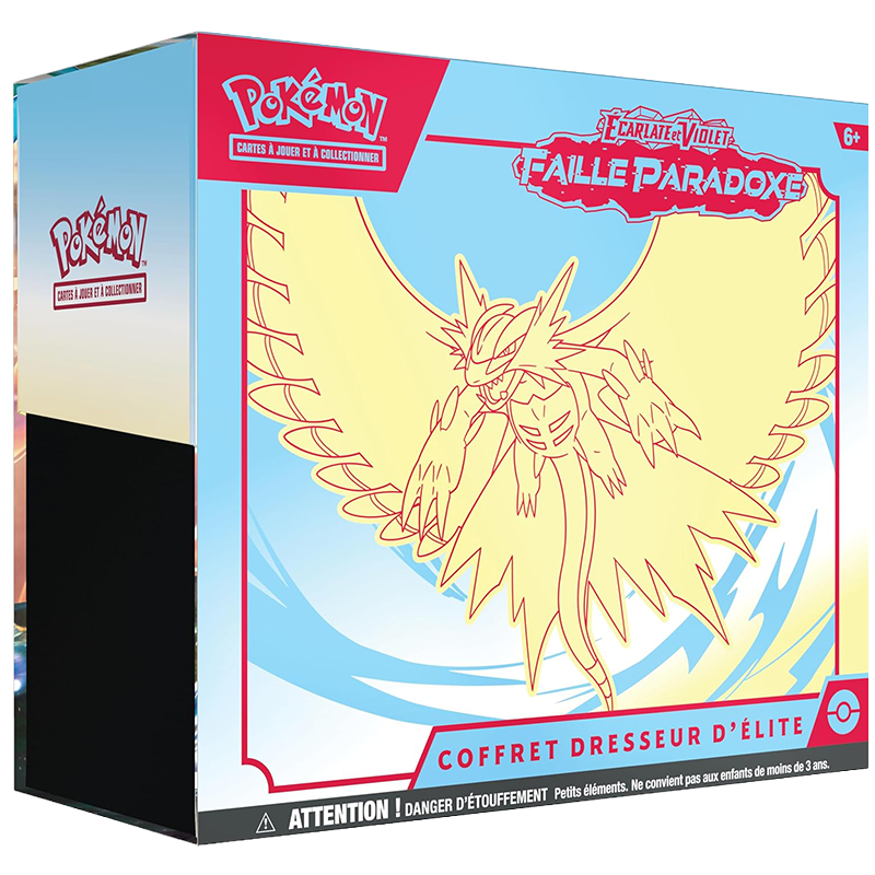 Pokémon – Coffret Dresseur Élite de Faille Paradoxe - EV04 – Rugit-Lune - Français