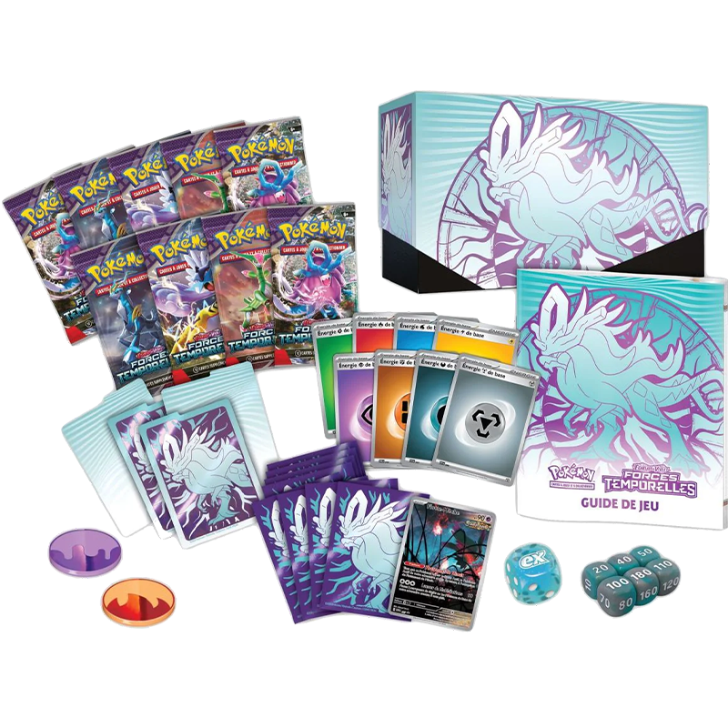 Pokémon – Coffret Dresseur Élite de Forces Temporelles - EV05 – Serpente-Eau - Français