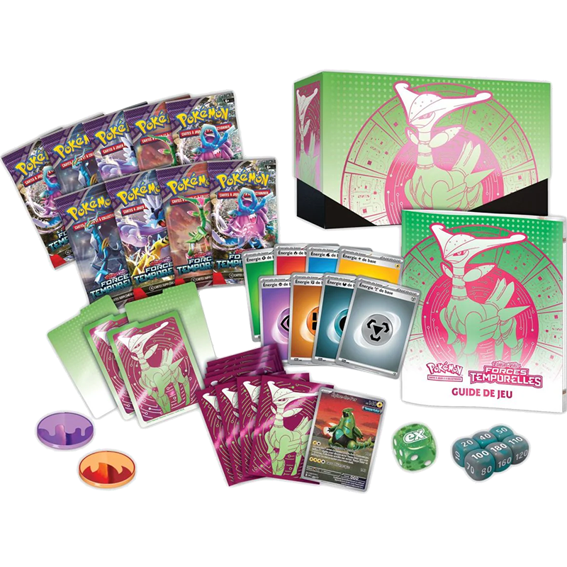 Pokémon – Coffret Dresseur Élite de Forces Temporelles - EV05 – Vert-de-Fer - Français