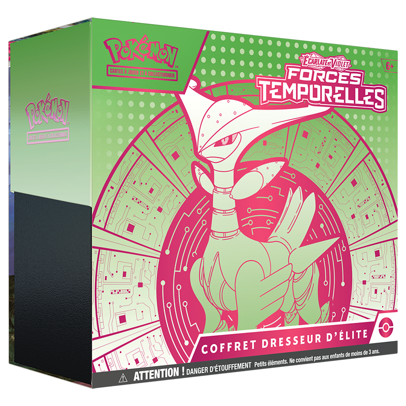 Pokémon – Coffret Dresseur Élite de Forces Temporelles - EV05 – Vert-de-Fer - Français