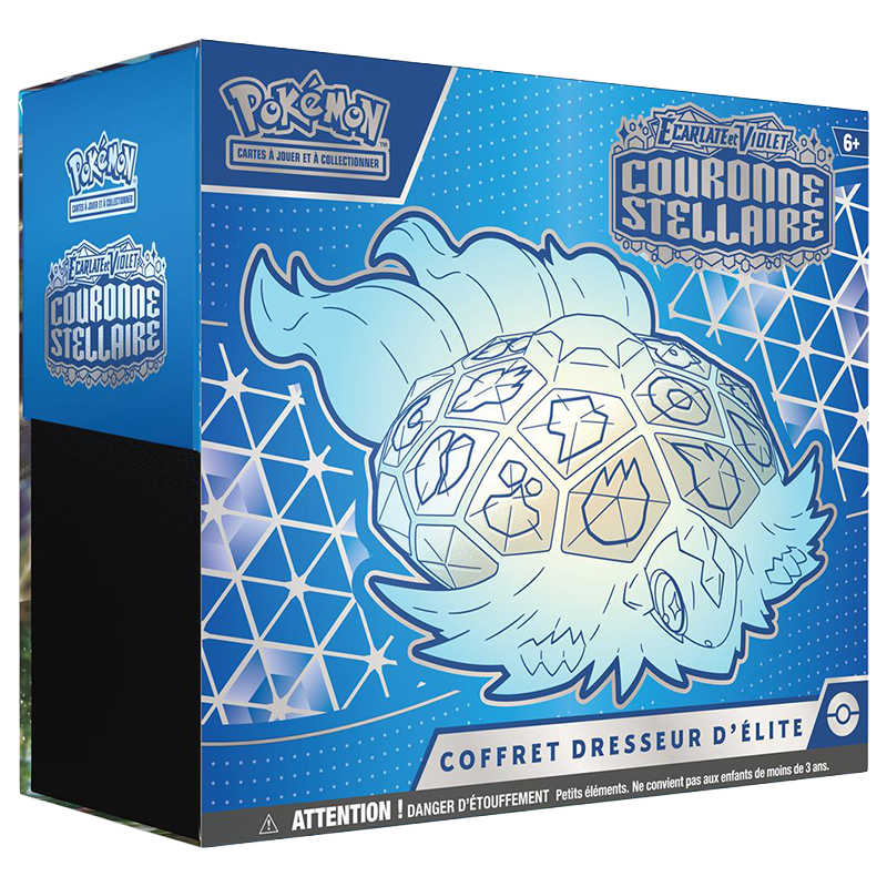 Pokémon – Coffret Dresseur Élite de Couronne Stellaire - EV07 – Terapagos - Français