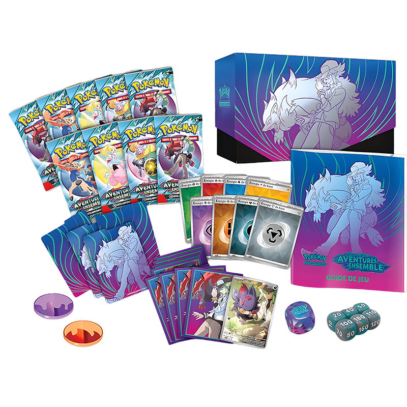 Pokémon – Coffret Dresseur Élite d'Aventures Ensemble - EV09 – N & Zoroark - Français