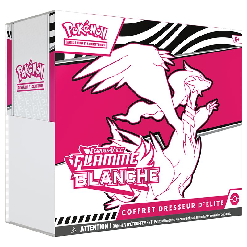 Pokémon – Coffret Dresseur Élite de Flamme Blanche - EV10.5 – Reshiram - Français