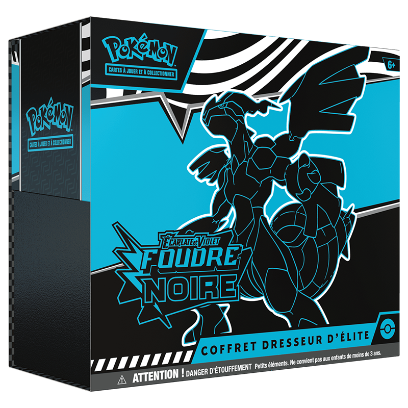 Pokémon – Coffret Dresseur Élite de Foudre Noire - EV10.5 – Zekrom - Français
