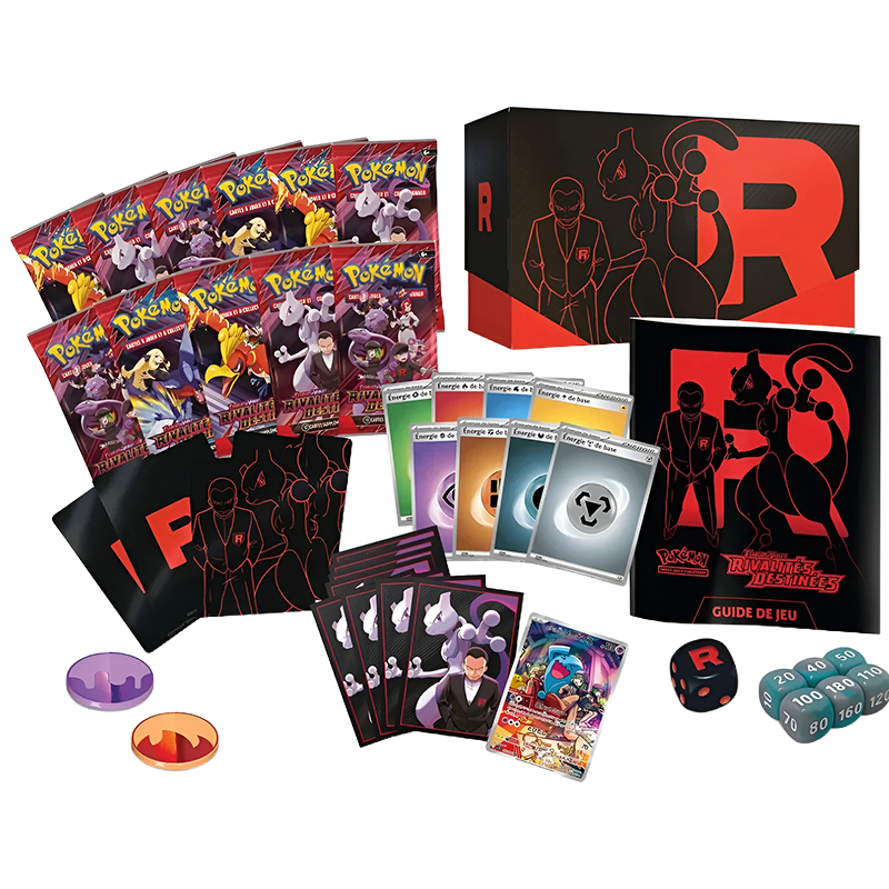 Pokémon – Coffret Dresseur Élite de Rivalités Destinées - EV10 – Mewtwo - Français