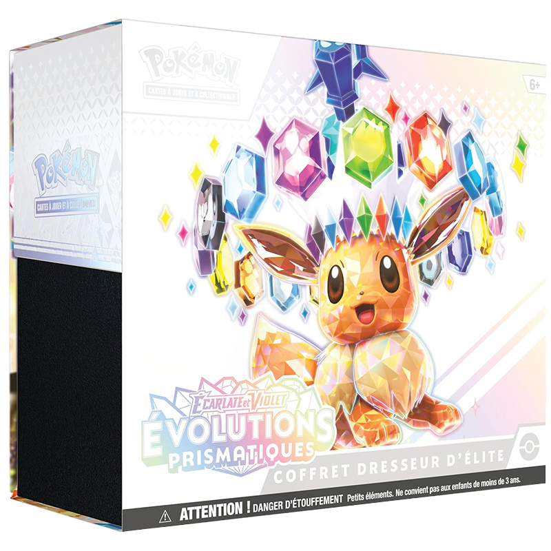 Pokémon – Coffret Dresseur Élite d'Évolutions Prismatiques - EV8.5 – Évoli - Français