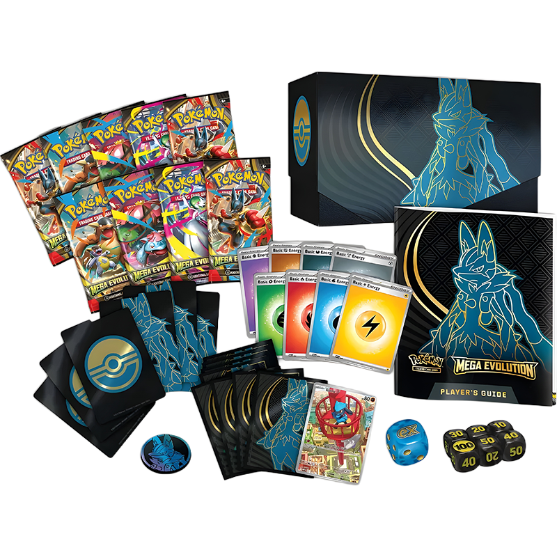 Pokémon – Coffret Dresseur Élite de Méga-Évolution - ME01 – Méga-Lucario - Français