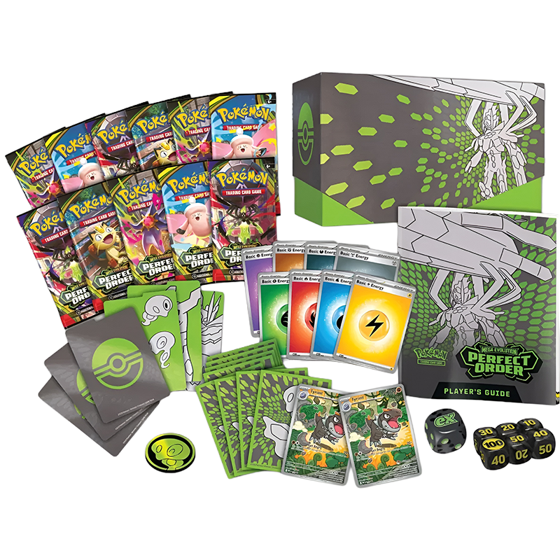 Pokémon – Coffret Dresseur Élite d'Équilibre Parfait - ME03 – Méga-Zygarde - Français