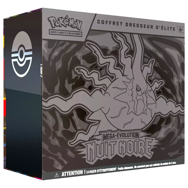 Pokémon – Coffret Dresseur d'Élite Nuit Noire – ME05 – Français