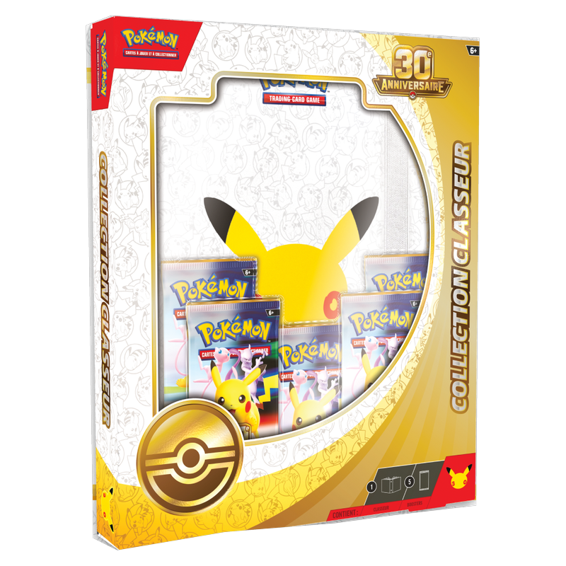 Pokémon – Collection Classeur Célébration 30 Ans – Français