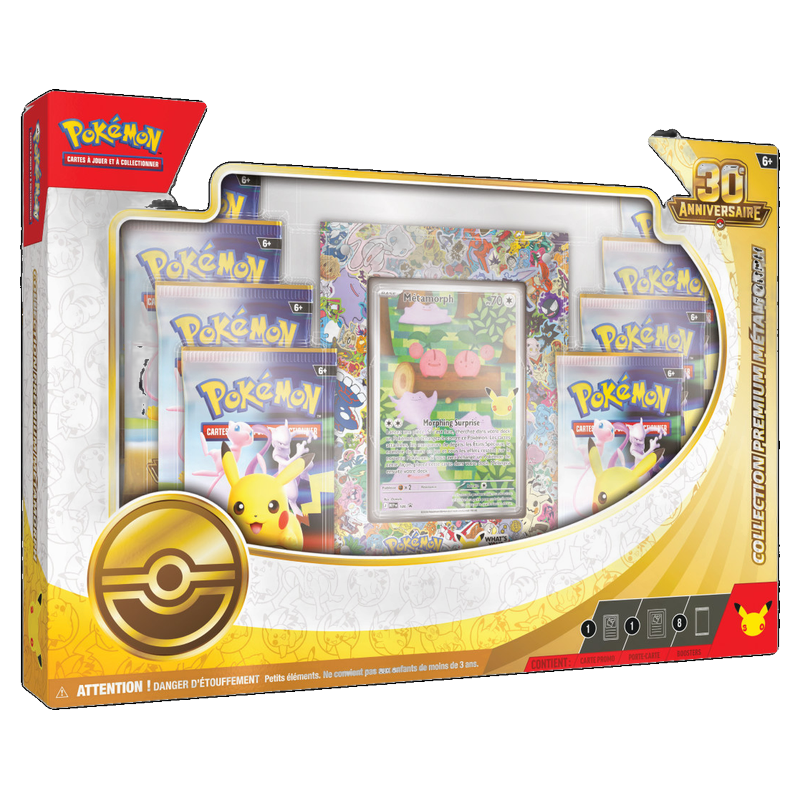 Pokémon – Collection Premium Célébration 30 Ans – Métamorph – Français