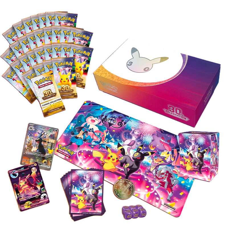 Pokémon – Collection Ultra-Premium Célébration 30 Ans – Journée ou Soirée – Français