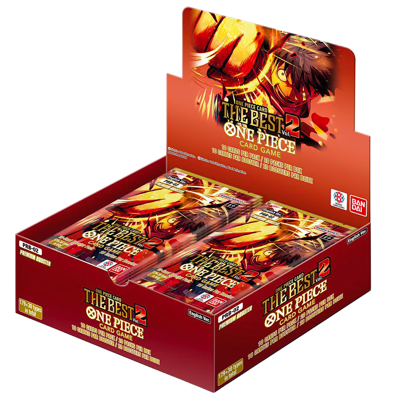 One Piece – Display PRB02 – Premium Booster The Best Vol.2 – Boîte de 20 Boosters Français