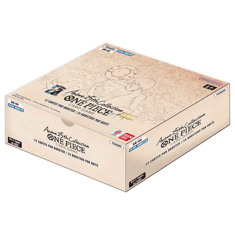 One Piece – Display EB02 – Anime 25th Collection – Boîte de 24 Boosters Français