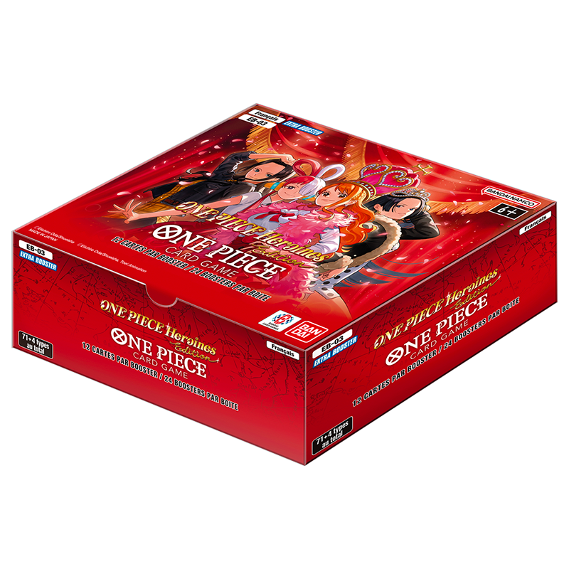 One Piece – Display EB03 – Heroines Edition – Boîte de 24 Boosters Français