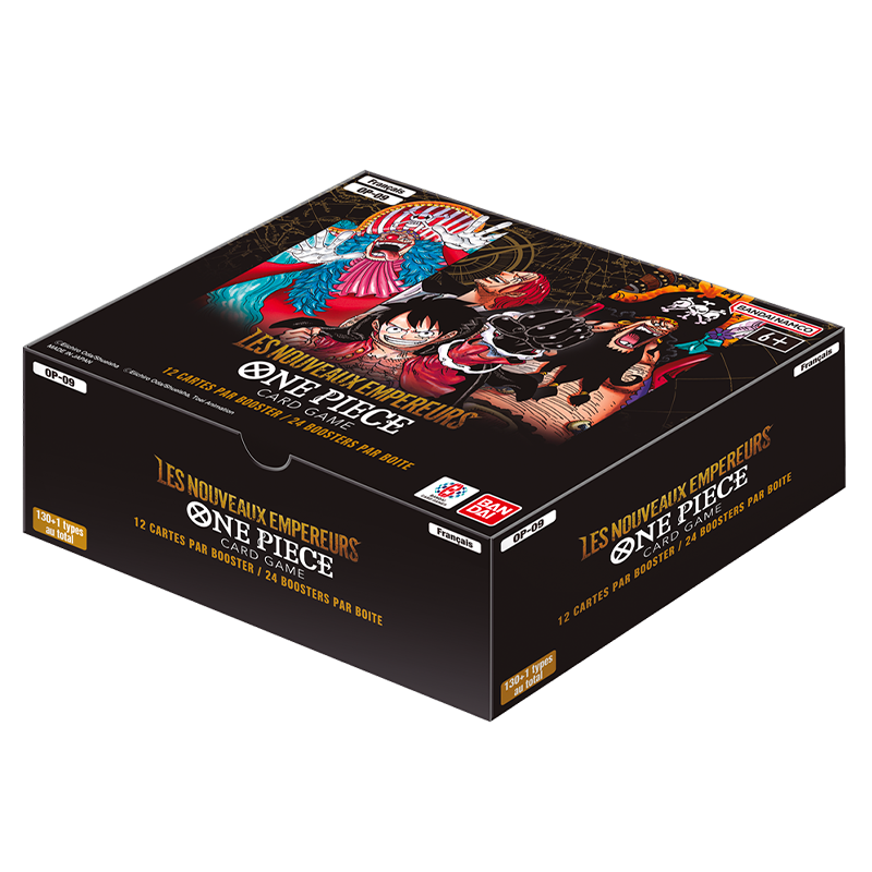 One Piece - Display OP09 – Les Nouveaux Empereurs - Boîte de 24 Boosters Français