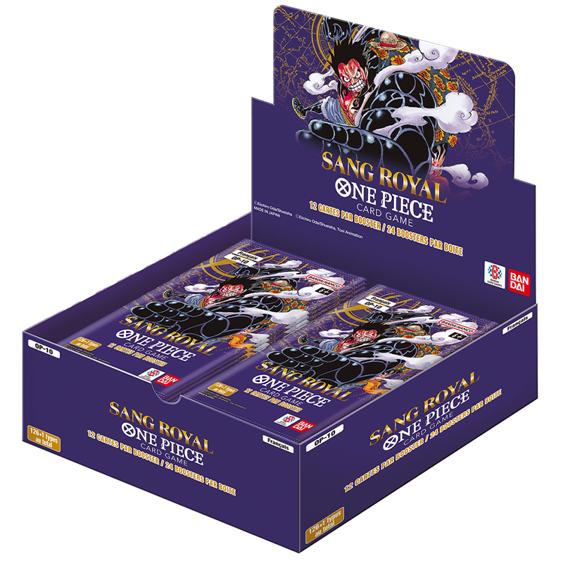 One Piece - Display OP10 – Sang Royal - Boîte de 24 Boosters Français