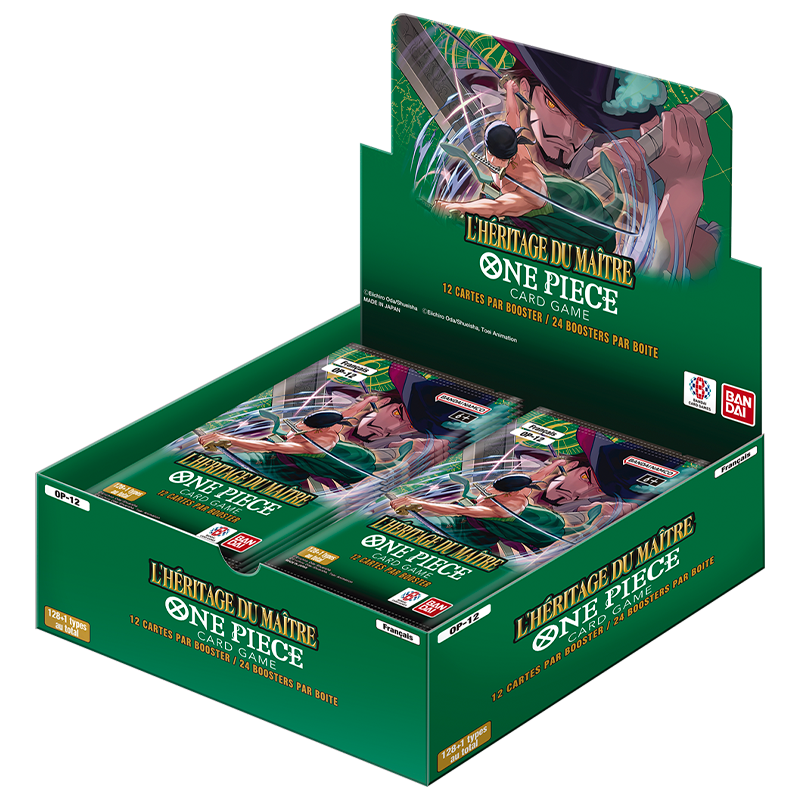 One Piece - Display OP12 – L'Héritage du Maître - Boîte de 24 Boosters Français