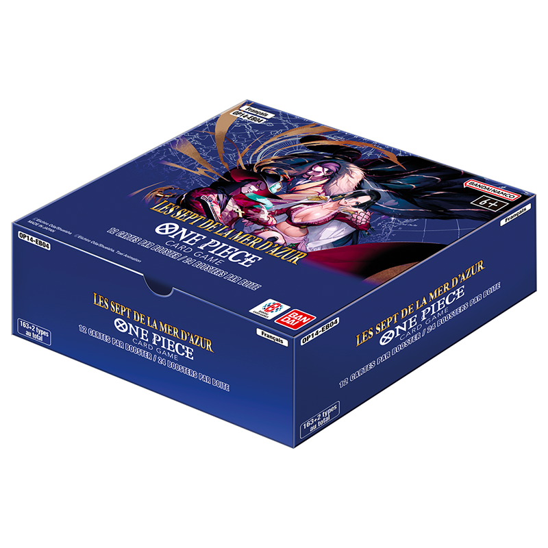One Piece - Display OP14 – Les Sept de la Mer d’Azur – Boîte de 24 Boosters Français