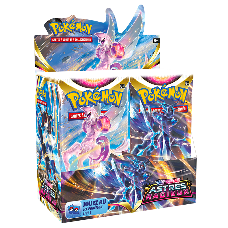 Pokémon – Display 36 Boosters Astres Radieux – EB10 – Français