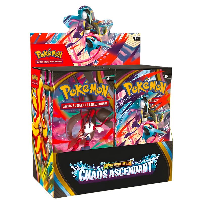 Pokémon – Display 36 Boosters Chaos Ascendant – ME04 – Français