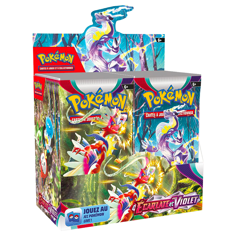 Pokémon – Display 36 Boosters Écarlate et Violet – EV01 – Français