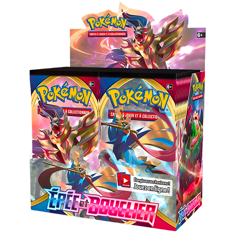 Pokémon – Display 36 Boosters Épée et Bouclier – EB01 – Français