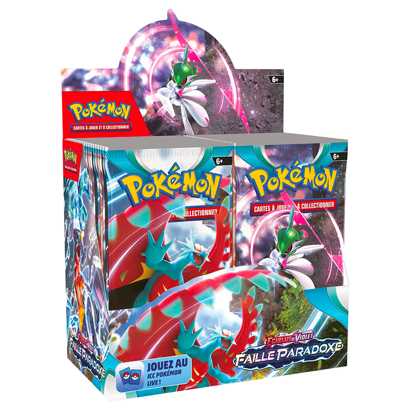 Pokémon – Display 36 Boosters Faille Paradoxe – EV04 – Français