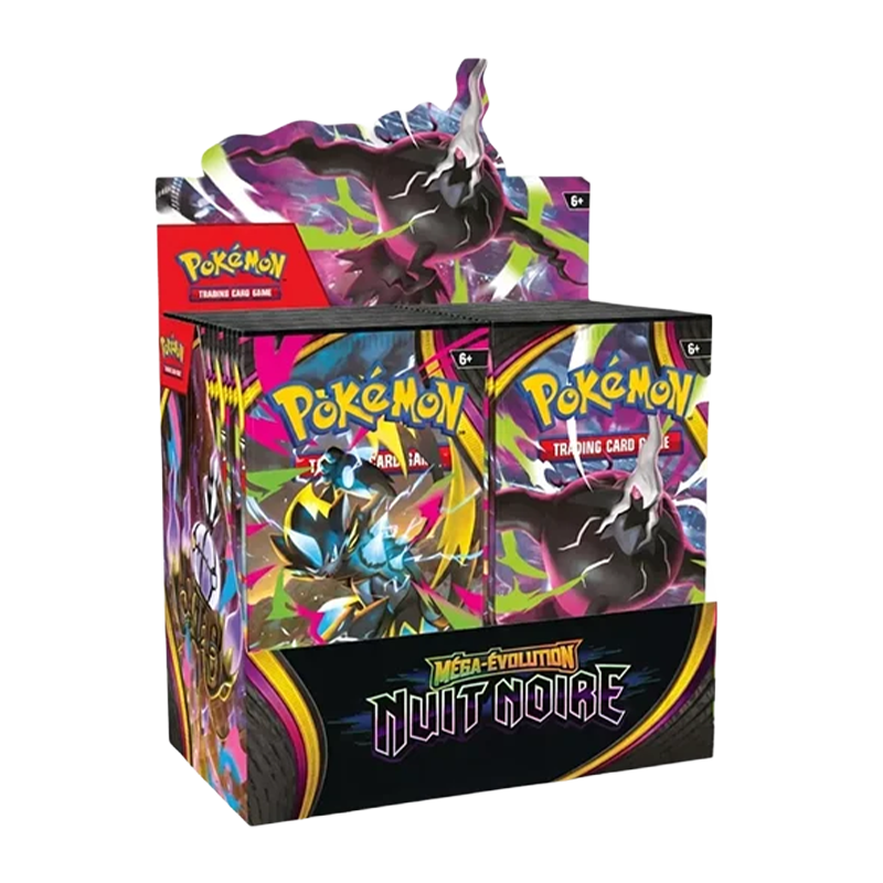 Pokémon – Display 36 Boosters Nuit Noire – ME05 – Français