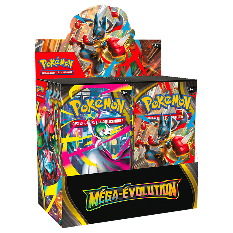 Pokémon – Display 36 Boosters Méga-Évolution – ME01 – Français