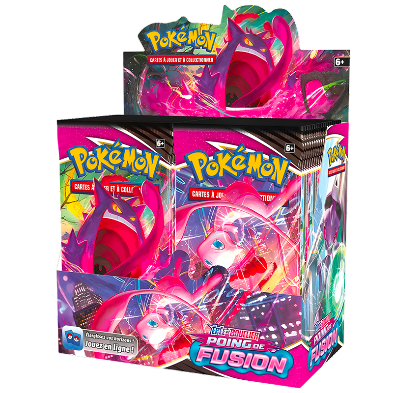 Pokémon – Display 36 Boosters Poing de Fusion – EB08 – Français